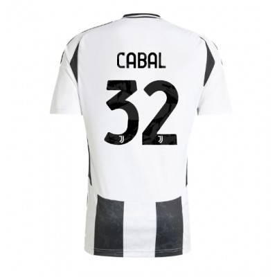 Fotbalové Dres Juventus Juan Cabal #32 Domácí 2024-25 Krátký Rukáv Fotbalové Dres Juventus Juan Cabal #32 Domácí 2024-25 Krátký Rukáv